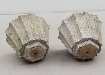 TRÄDGÅRDSURNOR, 1 par, 1900-/2000-tal.