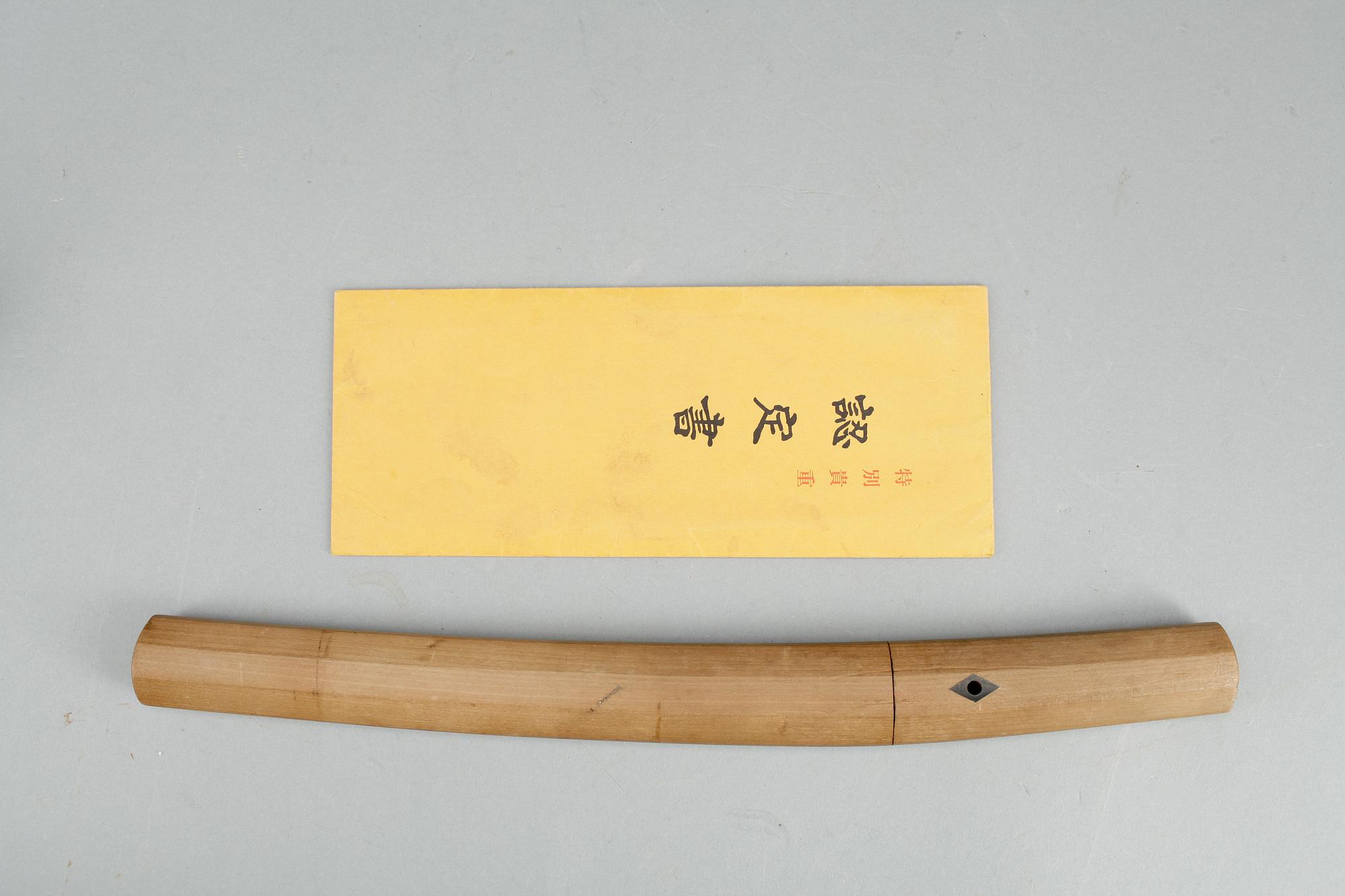 TANTO, Muromachiperioden, 1427, signerad Morihisa, Bishu Osafune, Japan.