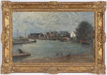 Alfred Wahlberg, From Råå, Skåne.
