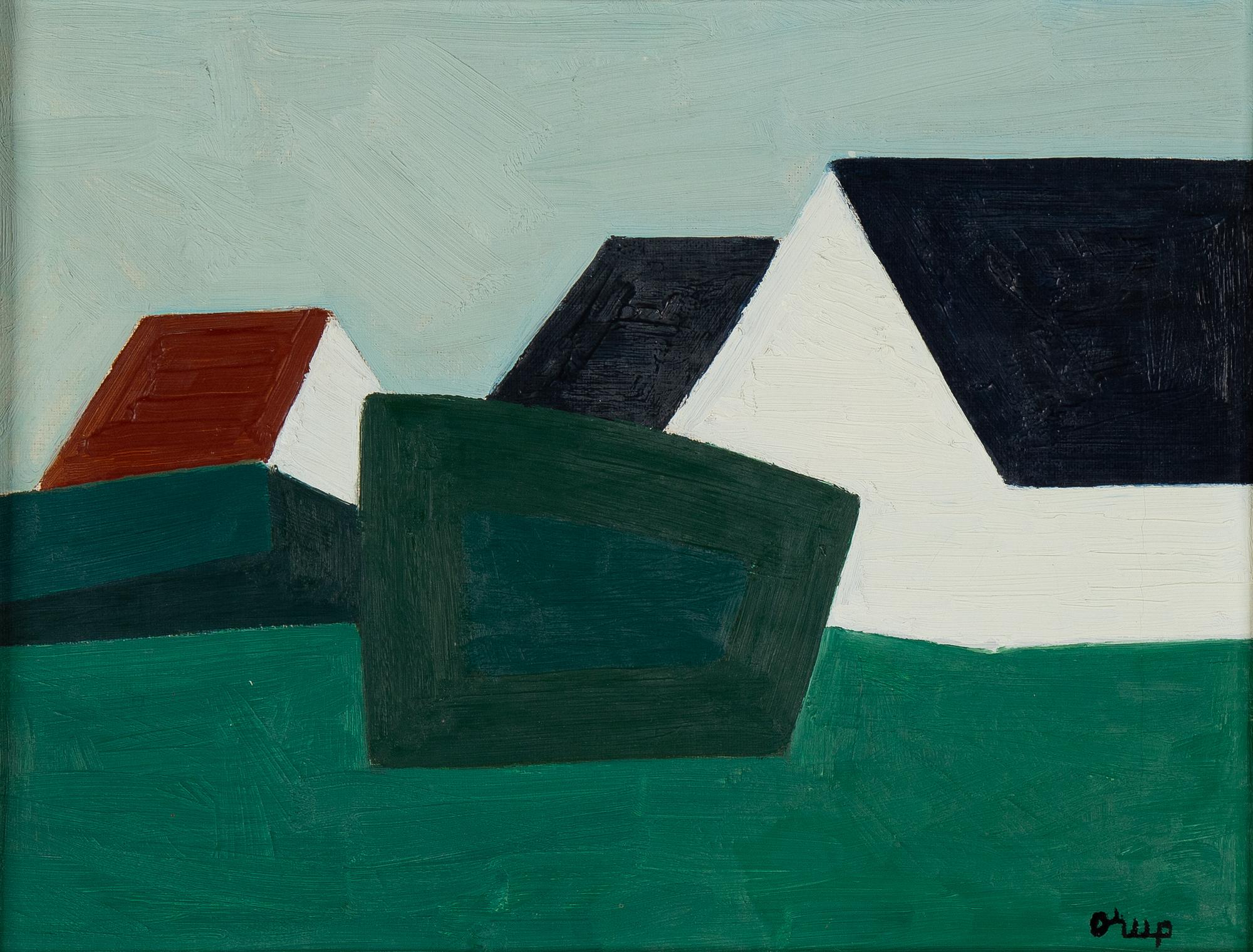 Bengt Orup, olja på duk, signerad.