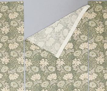 GARDINLÄNGDER, 8 st, bomull, "Chrysantemum", William Morris.