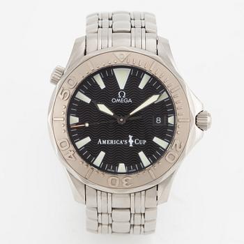 Omega, Seamaster Professional, America's Cup, "Limited Edition", wristwatch, 41 mm.