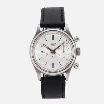 HEUER, wristwatch, chronograph, 35 mm.