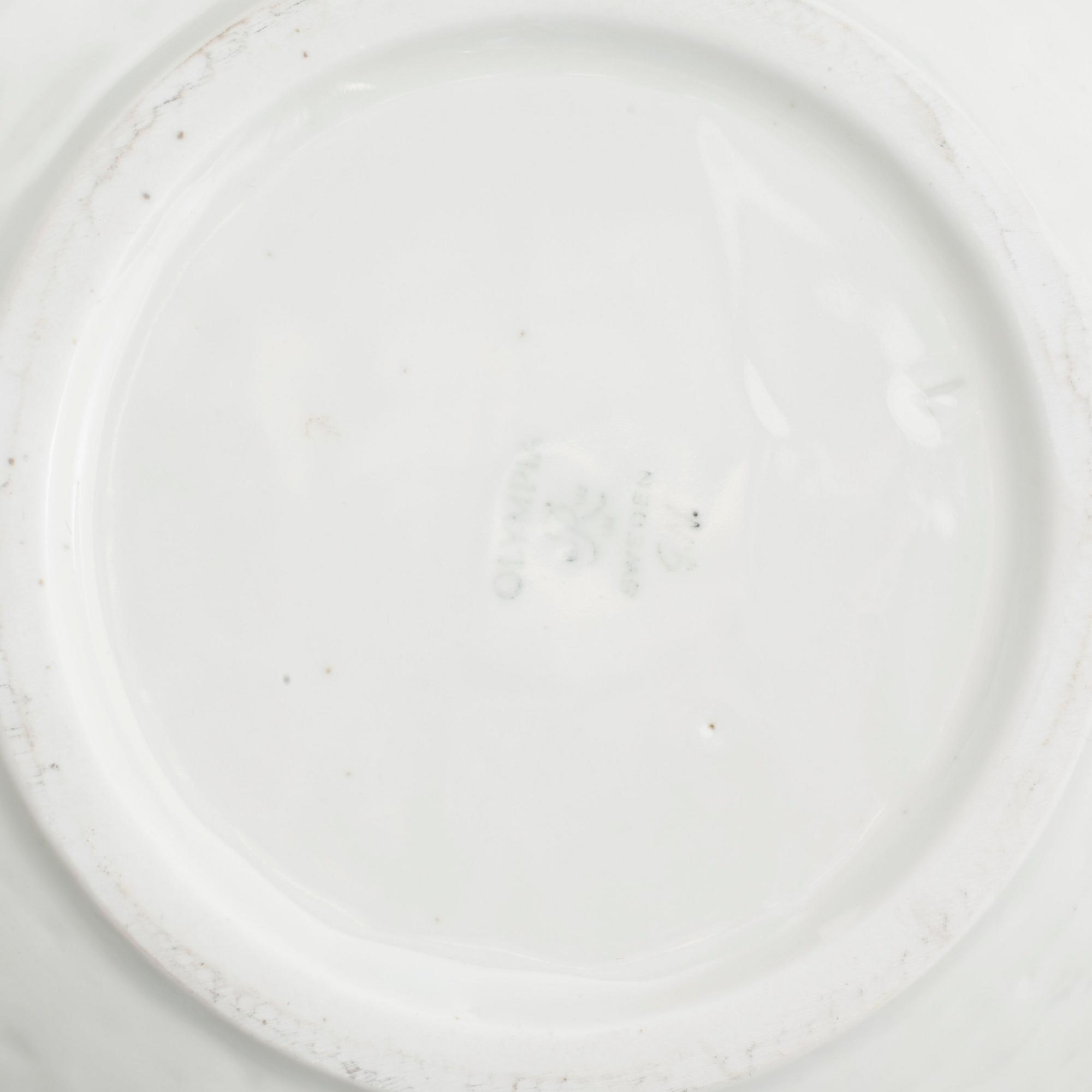 A pair of stoneware bowls, "Olympia", and a flower pot by Gunnar Nylund, Rörstrand, second half of the 20th century.