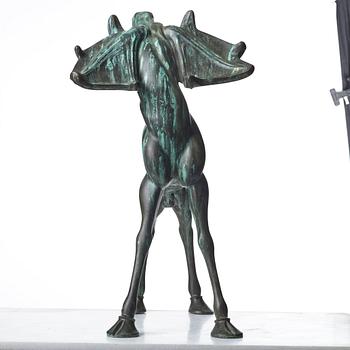 Carl Milles, "Ung älg" (=Young moose).