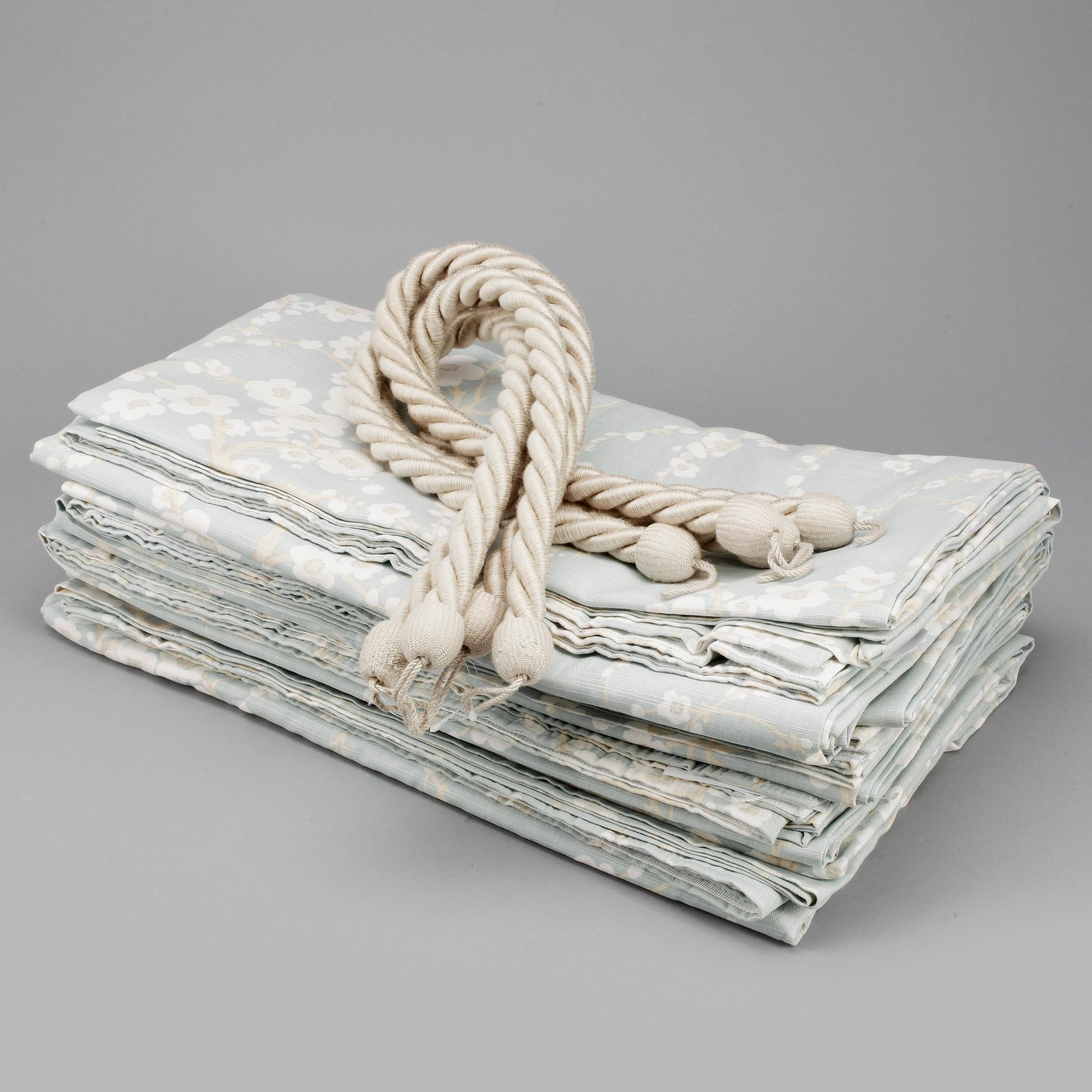 GARDINER, 2 par+ 4 omtag, bomull, "Lori I", Laura Ashley.