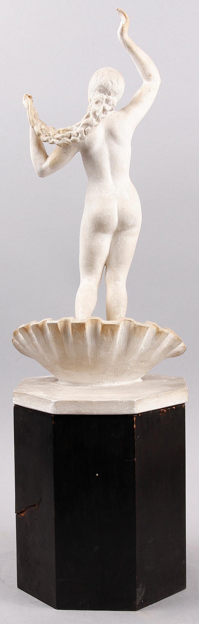 CARL ELDH, skulptur, gips. Sign o dat 1923.