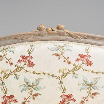 Soffa, Stockholmsarbete 1700-talets senare del, Gustaviansk.