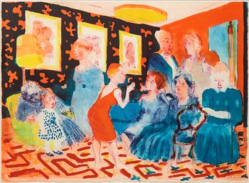 Peter Dahl, "Bourgeois Interior".