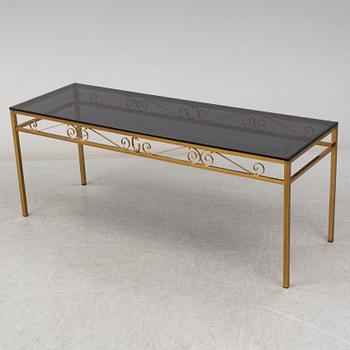 a 1970's-80's console table.