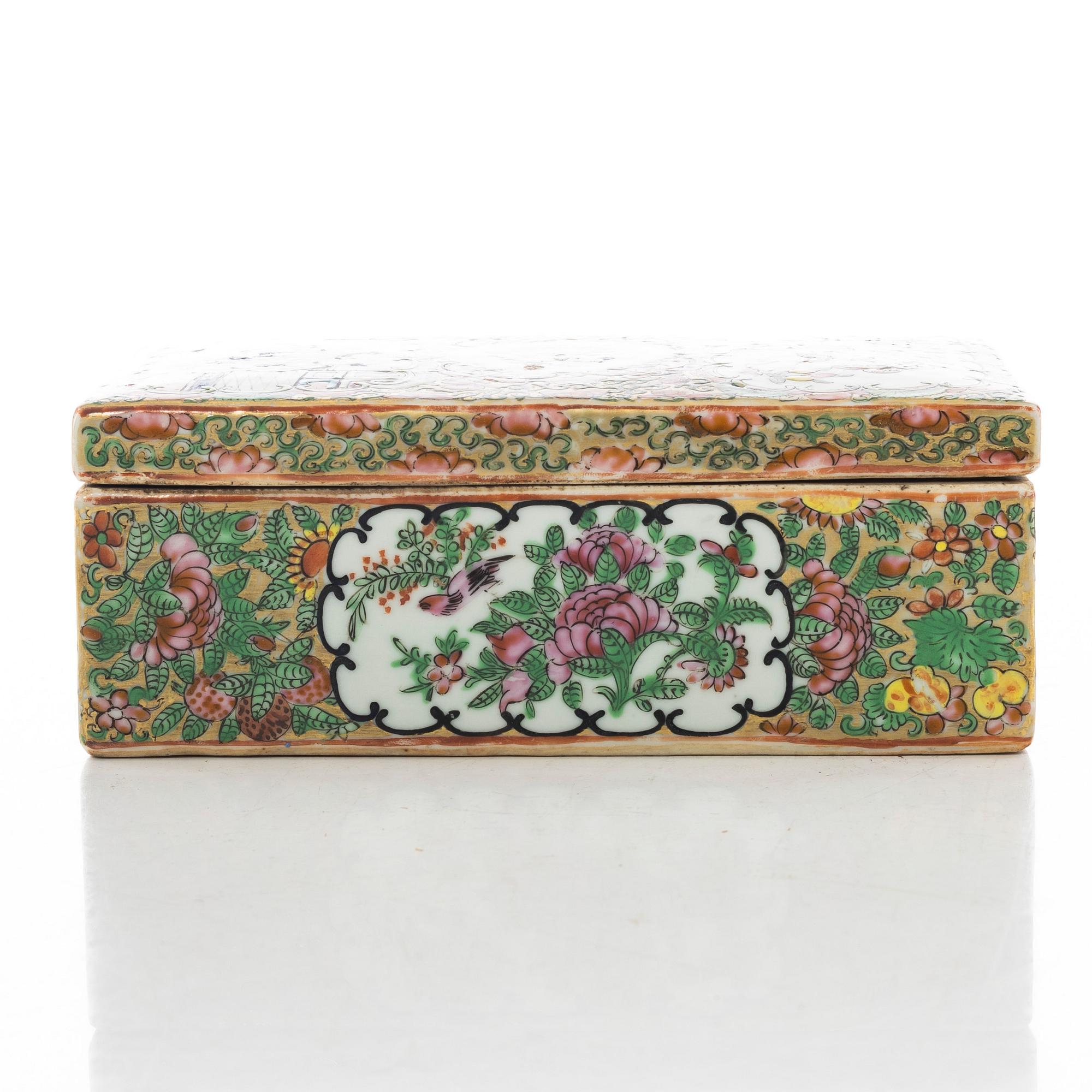 Parti porslin, 6 delar, Kina, 1800-1900-tal.