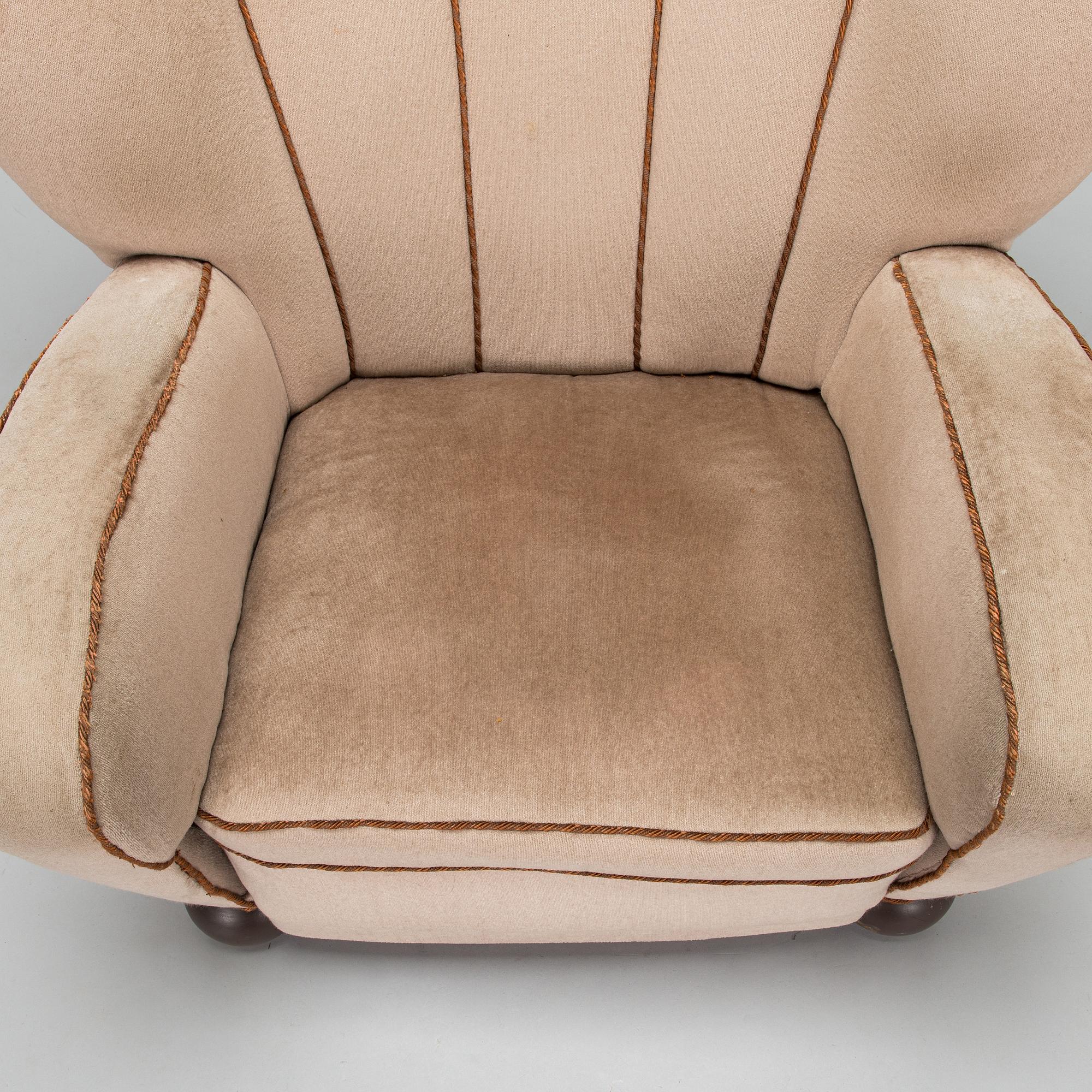 Märta Blomstedt, an 'Aulanko-model' armchair. Designed in 1939.