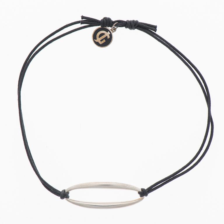 GEORG JENSEN, RING "Victory" and BRACELET "Zephyr", silver.