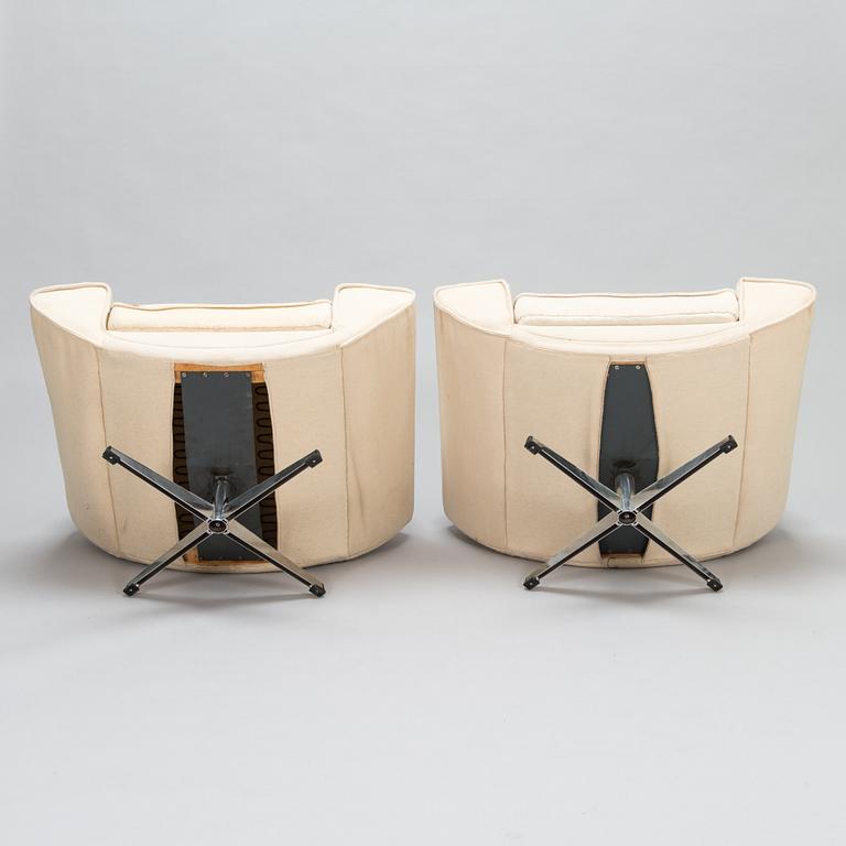 Johannes Andersen, Three-piece 1960's/70's 'Capri' sofa suite for Trensum Möbelfabrik.