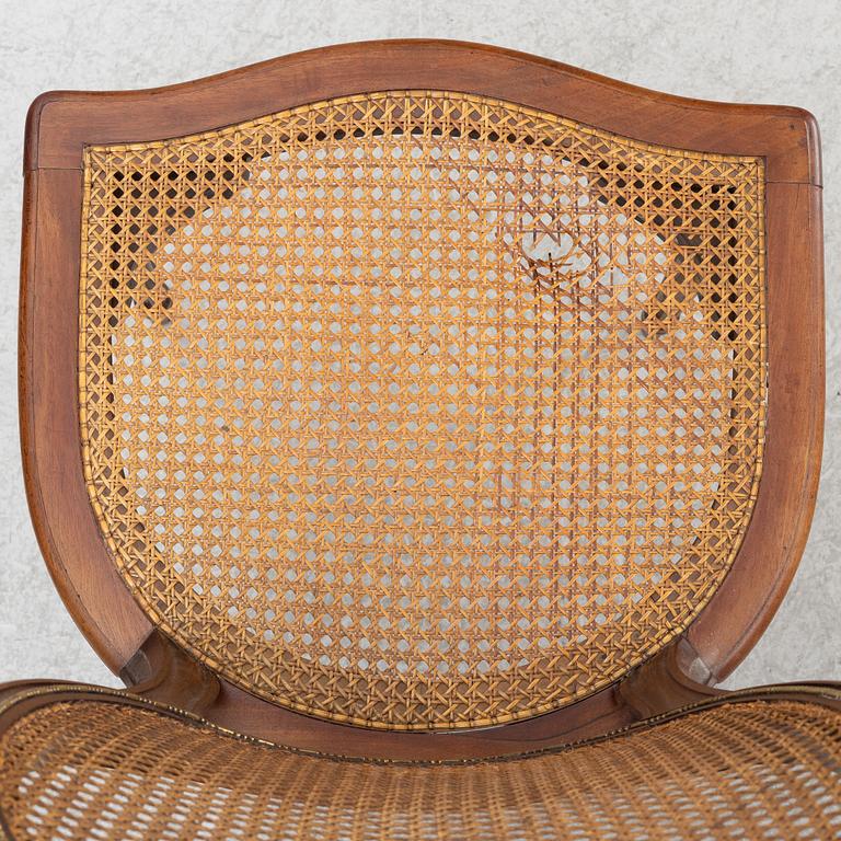 Stolar, 6 st, gustaviansk stil, 1900-tal.