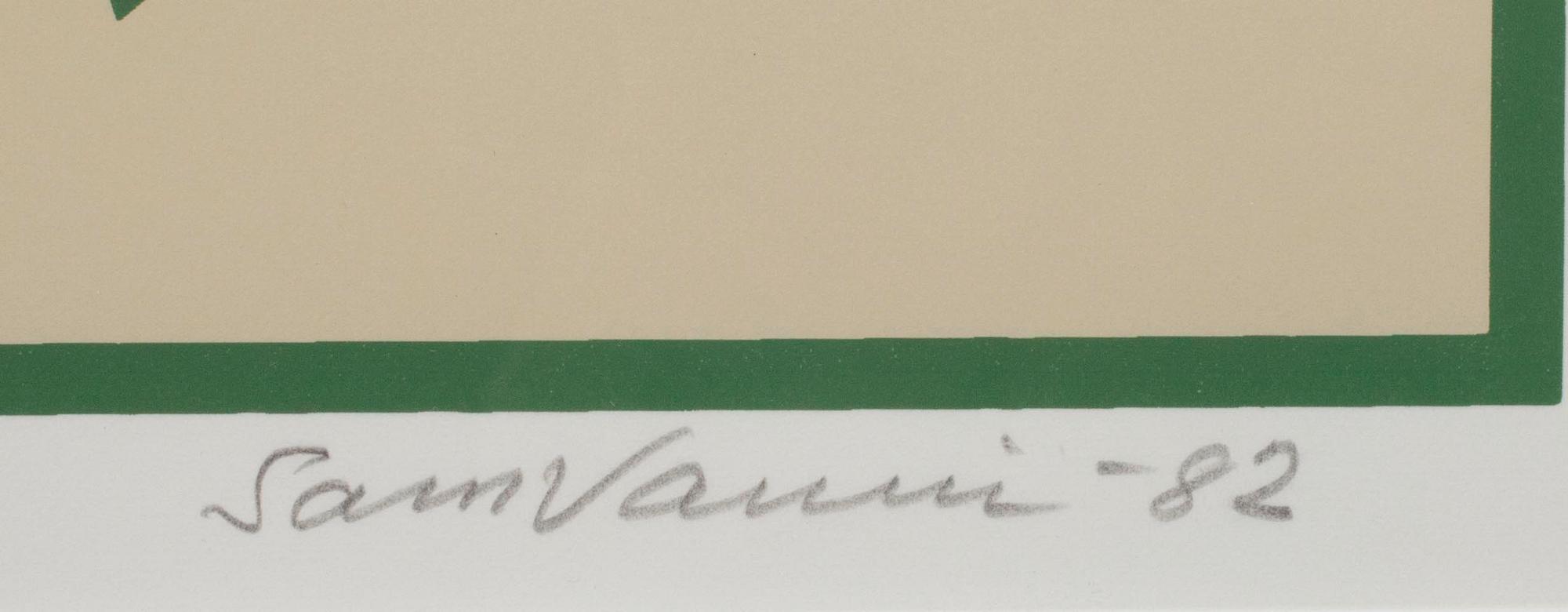 SAM VANNI (SUOMI), serigrafia, nro. T.P. sign. ja päiv. -82.