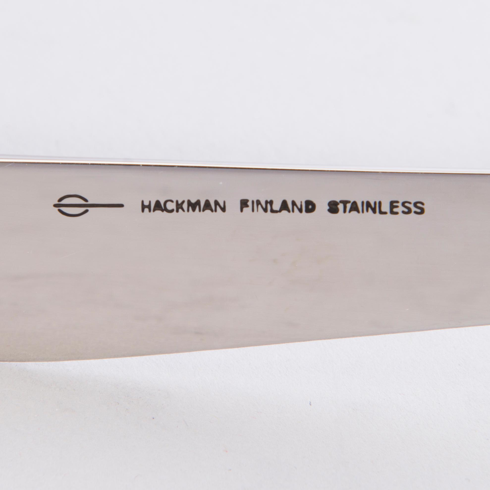 BERTEL GARDBERG, aterimia, 107 osaa, "Lion de Luxe", Hackman / Sorsakoski.