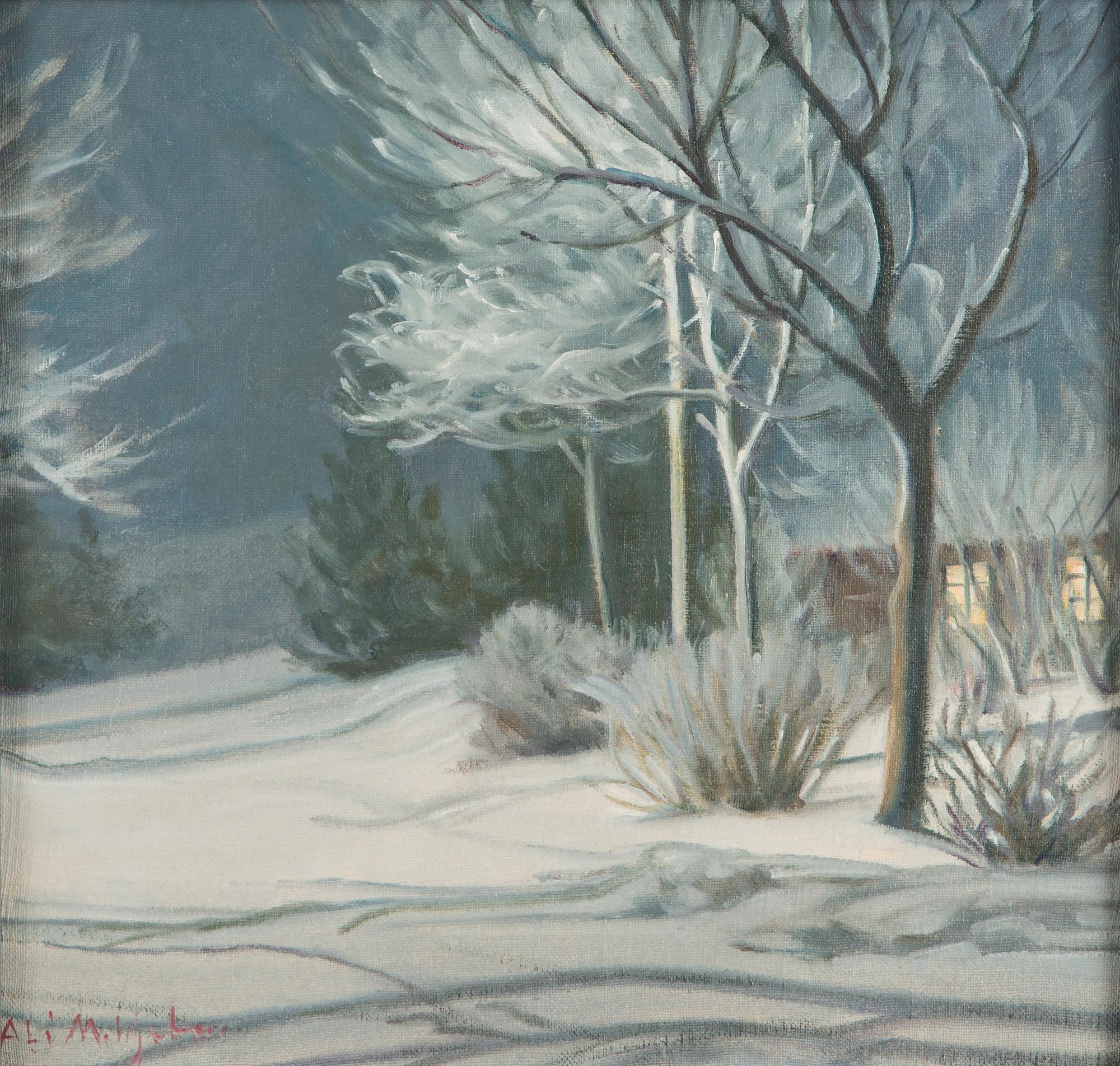 Ali Munsterhjelm, Vintervy.