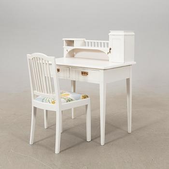 Desk with chair around 1900.