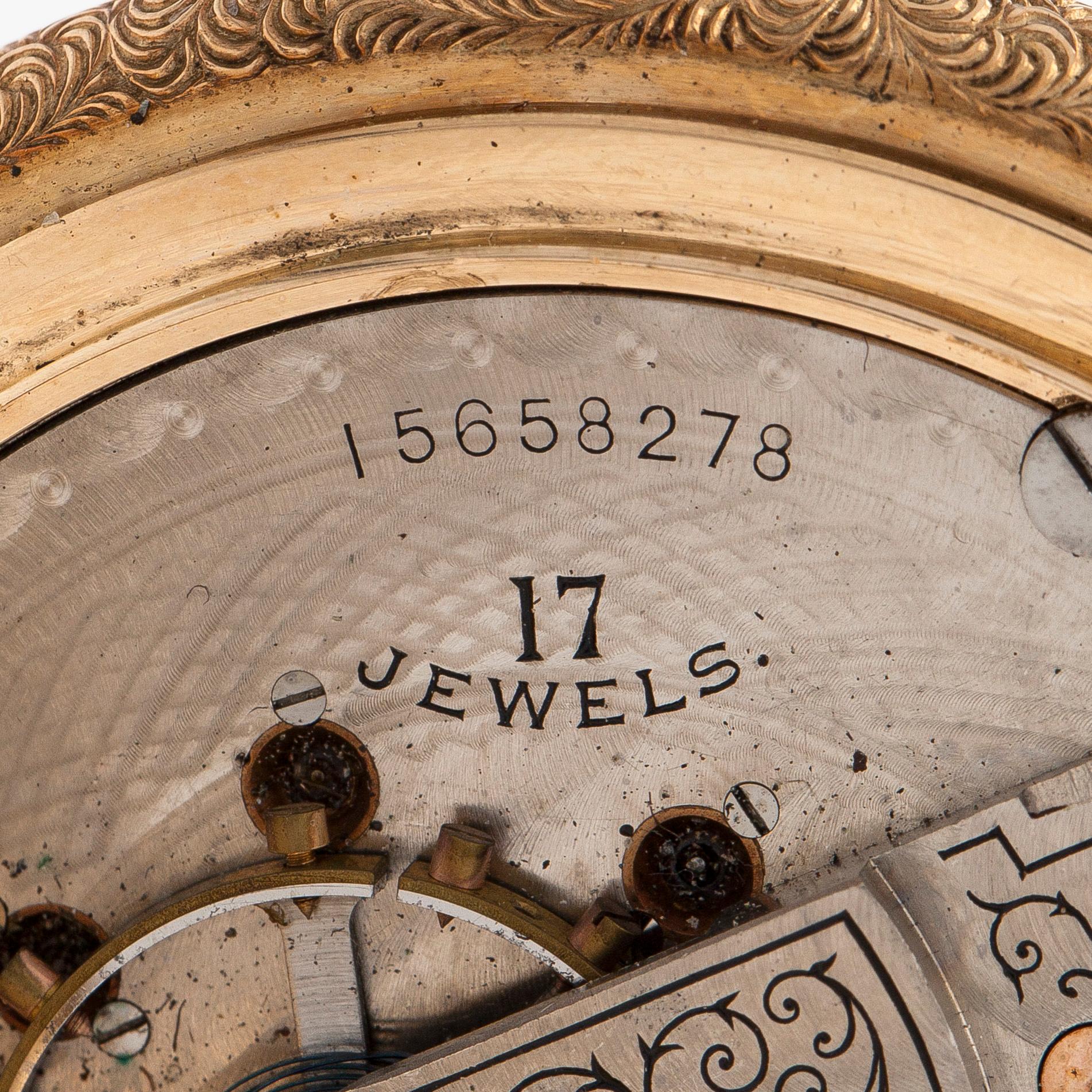 Waltham, fickur, savonett, 56,5 mm.