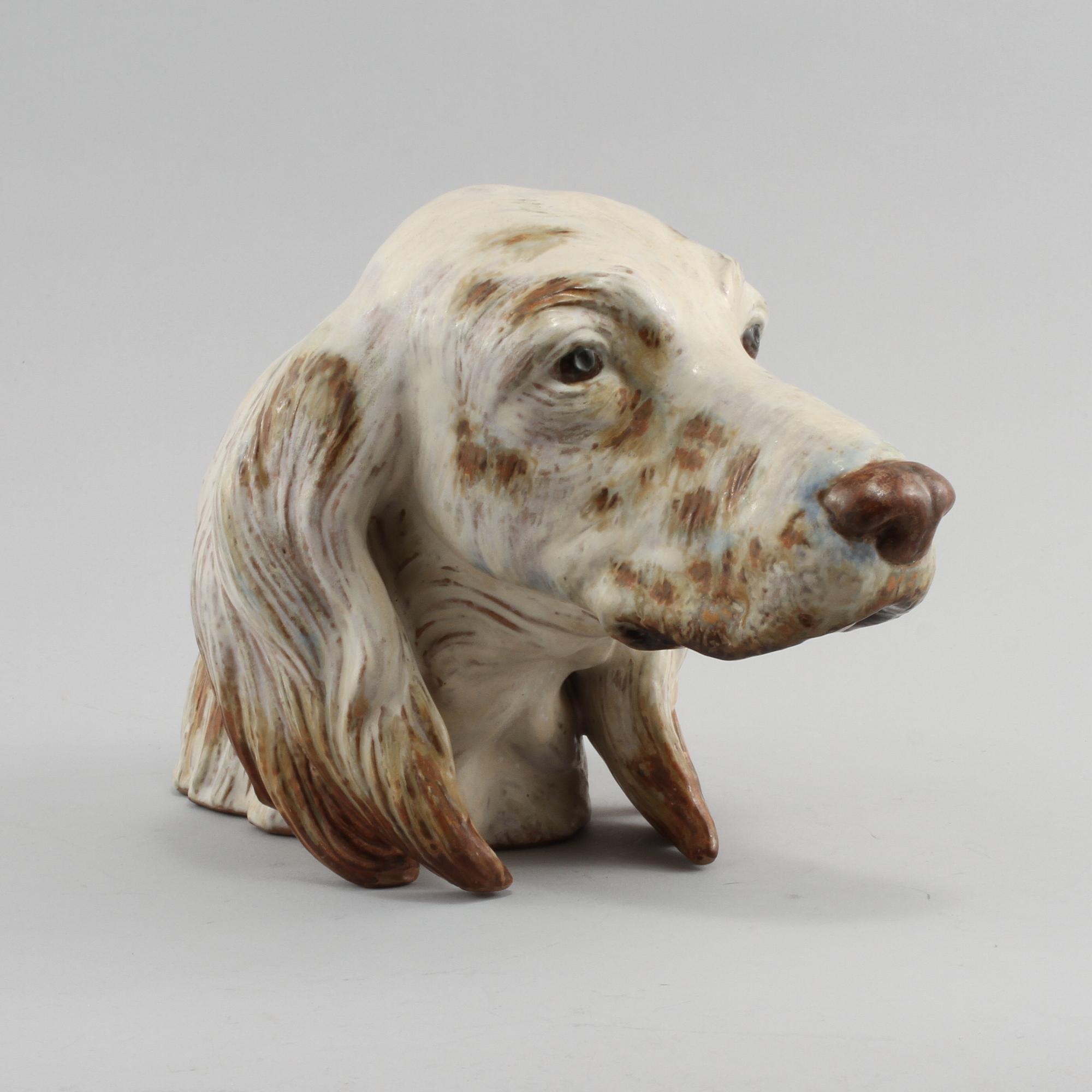 FIGURIN, lergods, Lladro, 1900-talets andra hälft.