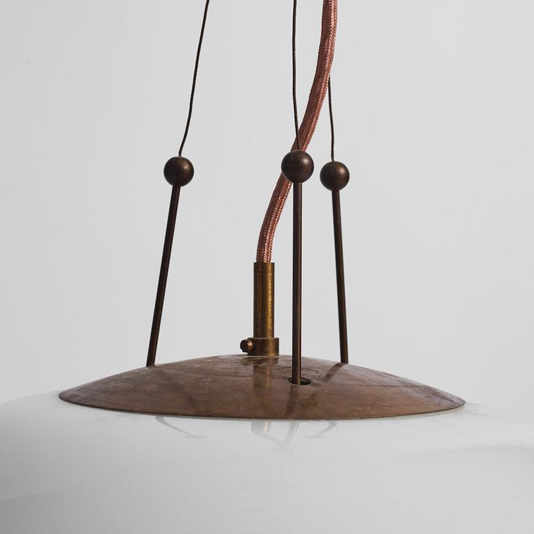 Harald Notini, taklampa, variant på modell "11881", Arvid Böhlmarks Lampfabrik, 1940-50-tal.