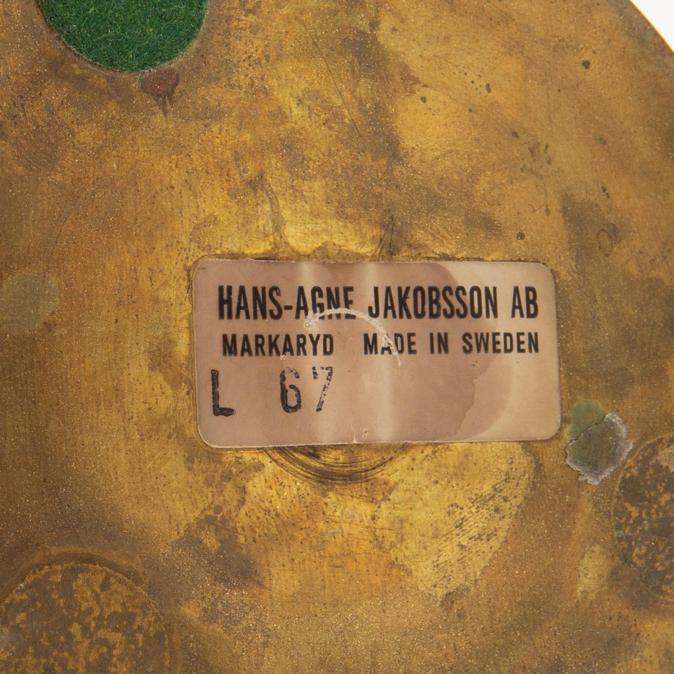 Hans-Agne Jakobsson, candelabra no. 67 Makraryd, late 20th century.