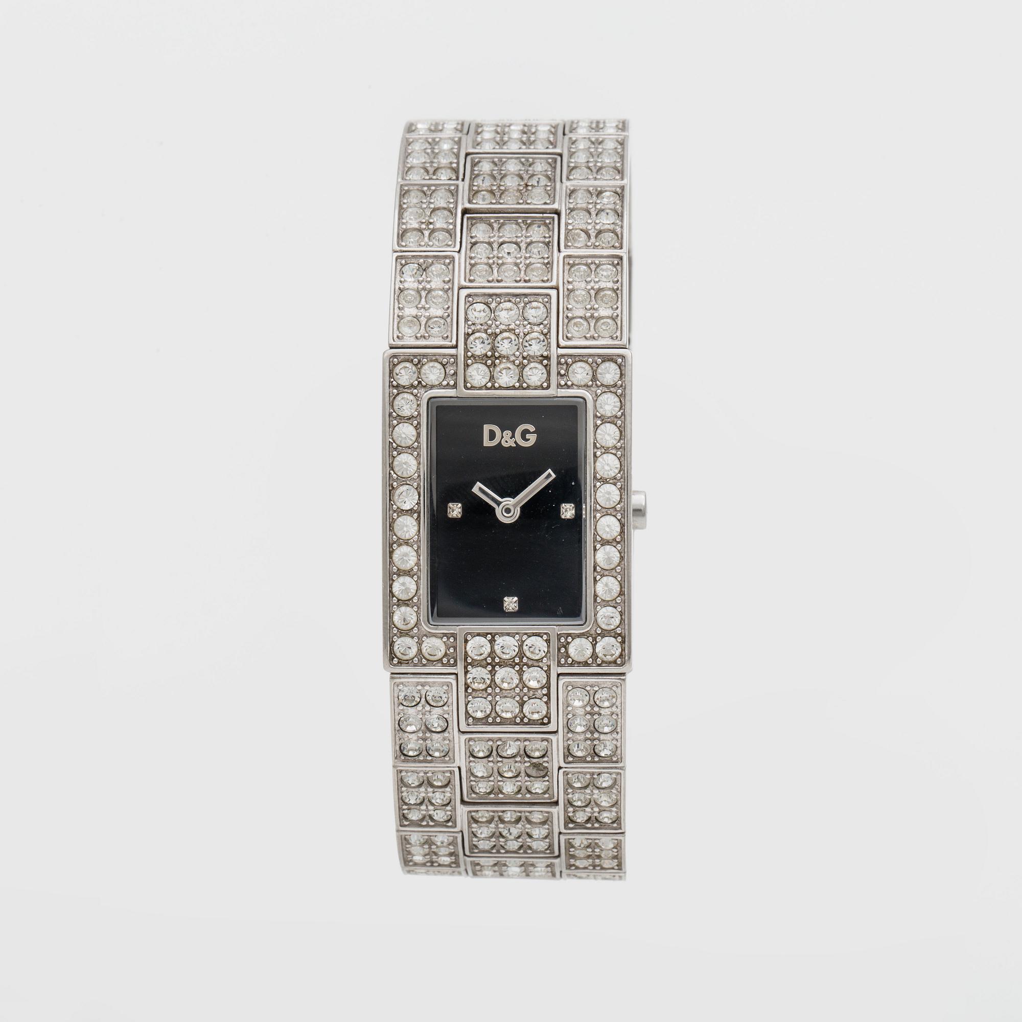 D&G Time, Dolce & Gabbana, wristwatch, 21,5 x 28 mm.