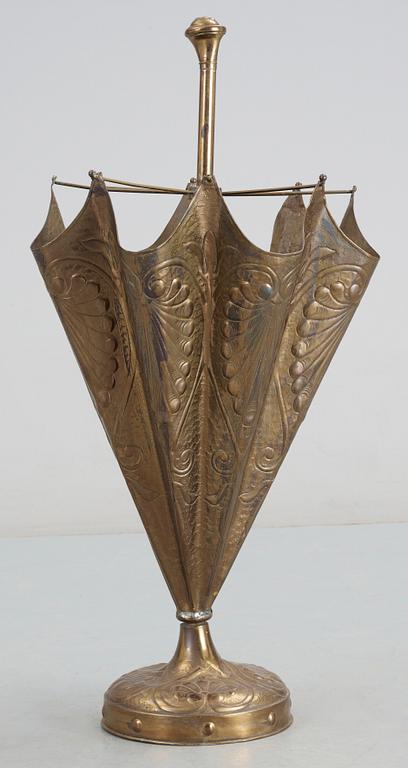 PARAPLYSTÄLL, mässing, Belgien, 1900-talets mitt.