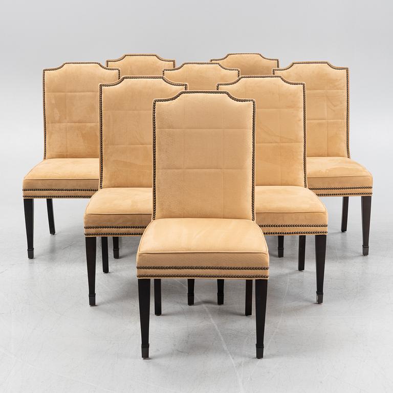Eight chairs, Slifer Designs, Michael Weiss Collection by Vanguard Furniture.