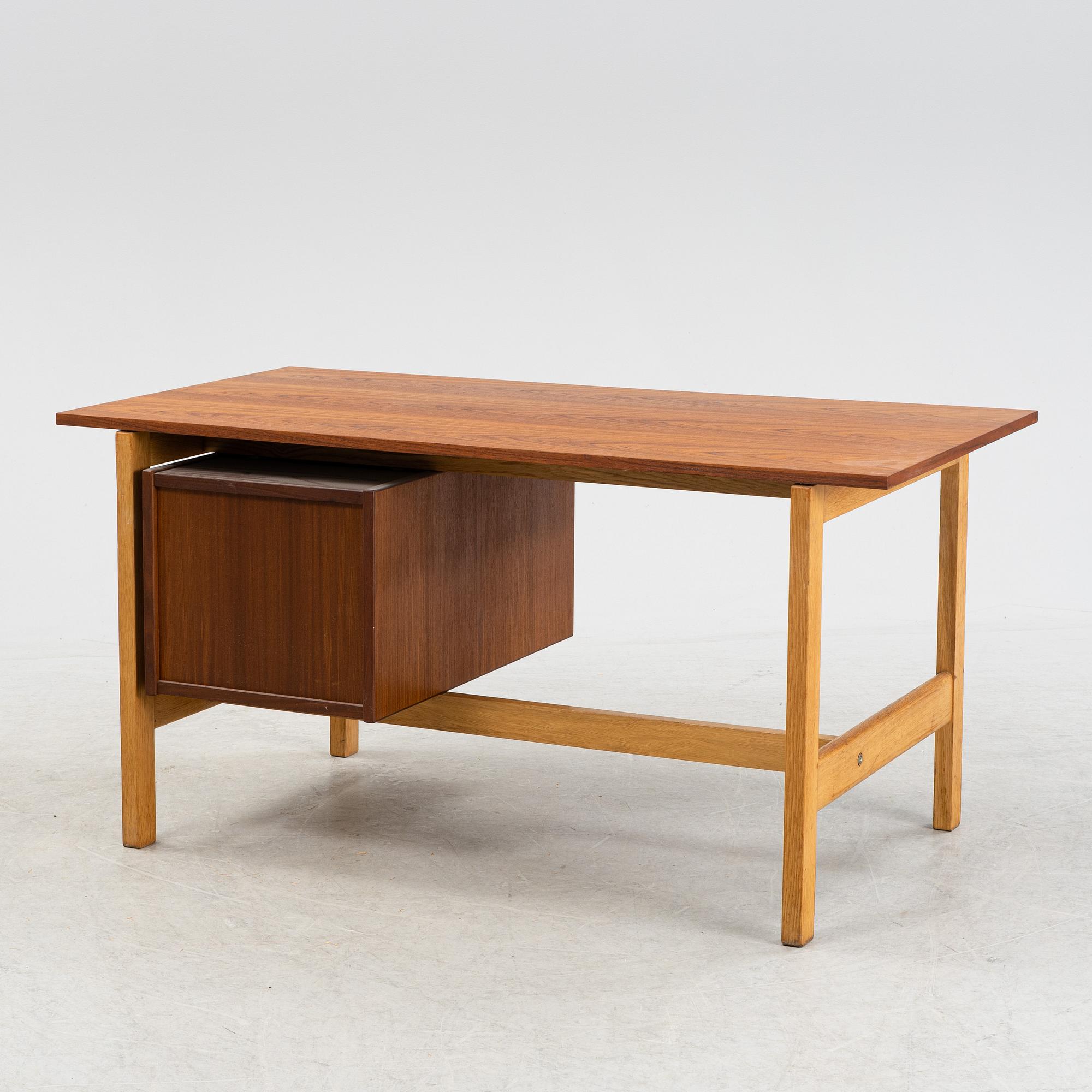Hans J Wegner, skrivbord, Getama, 1960/70-tal.