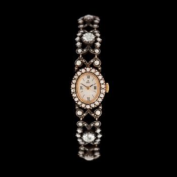 1421. An Ebel rose cut diamond ladie's watch.