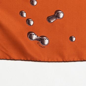 Hermès, scarf,  "Vif Argent".