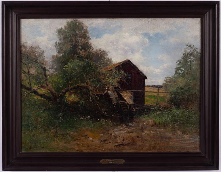 Severin Nilson, Landskap med kvarn.