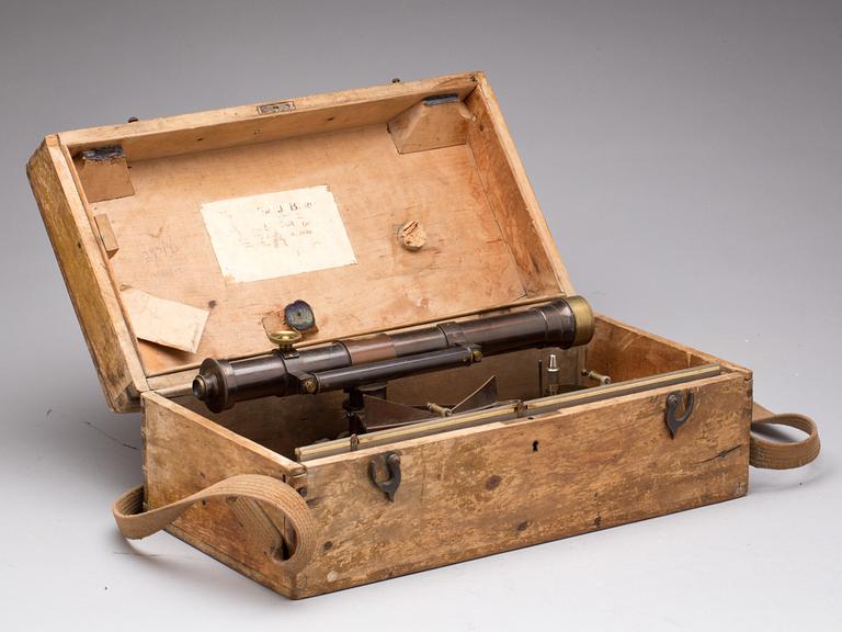 MÄTINSTRUMENT, FR J BERG Stockholm. 1900-tal.