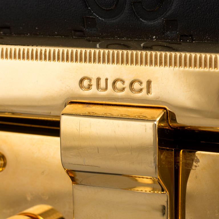 GUCCI, väska, "Padlock medium Gucci Signature top handle bag".