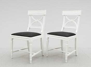 STOLAR, 12 st, gustaviansk stil, 1900-talets andra hälft.