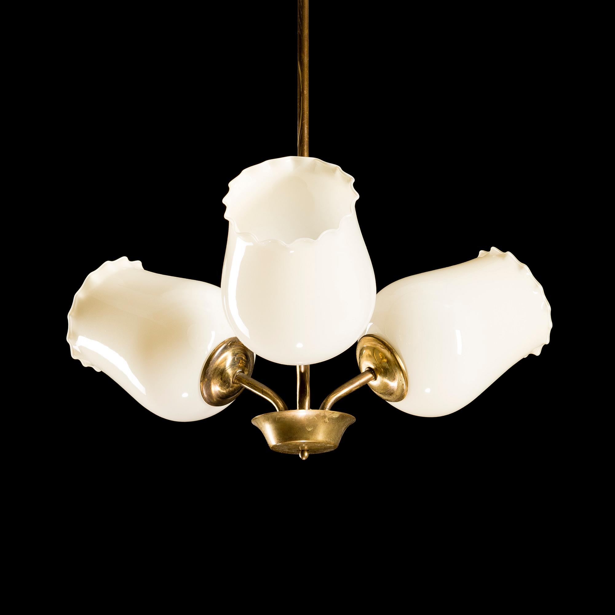 TAKLAMPA, Aris, Arisuo Oy, Finland 1900-talets mitt. Höjd 73 cm.