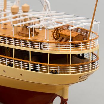 MODELLFARTYG, "Bore II", Åbo. Finland 1900-talets senare hälft.