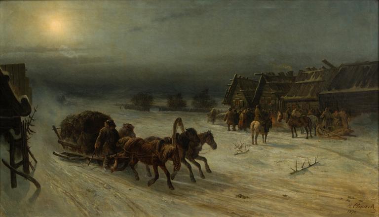 Nikolai Egorovich Sverchkov, WINTER TROIKA.