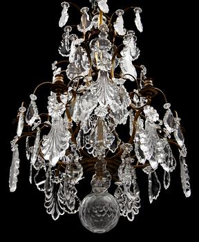 LJUSKRONA, barockstil, 1900-talets andra hälft. Höjd ca 85 cm.