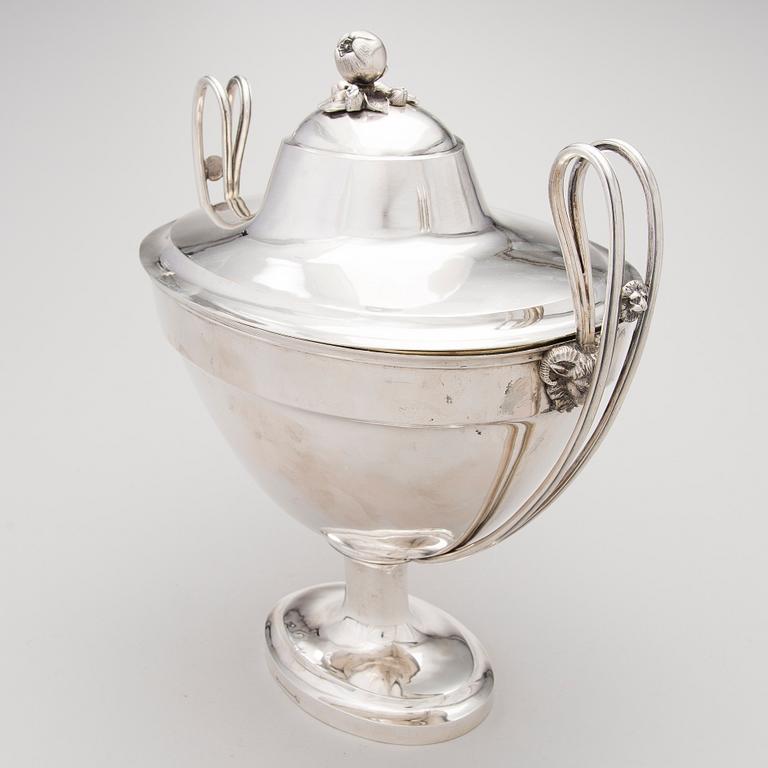 TERRIN, silver, Leipzig/Weissenfels ca 1800.