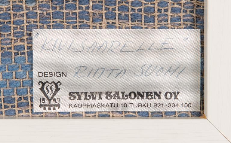 Riitta Suomi, a weave for Sylvi Salonen.