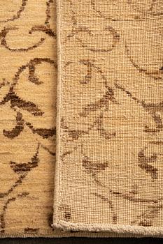Rug, modern design Afghan, ca 240 x 170 cm.