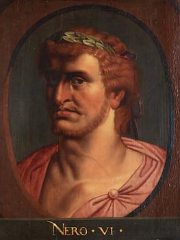 Peter Paul Rubens Follower of, Julius Cesar, Augustus, Tiberius, Caligula, Claudius, Nero, Gaba, Otho, Vitellus, Titus & Domenitanus (11).