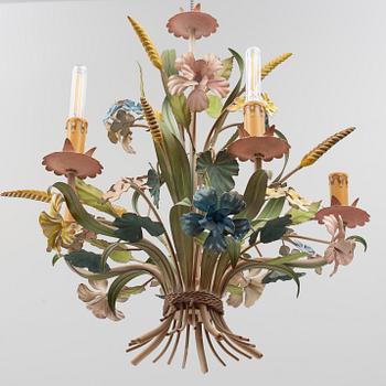 A ceiling lamp, Italy, late 20th century.