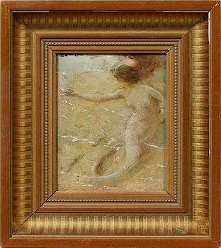 UNKNOWN ARTIST, oil on panel, signed Danielson?, early 20th century.