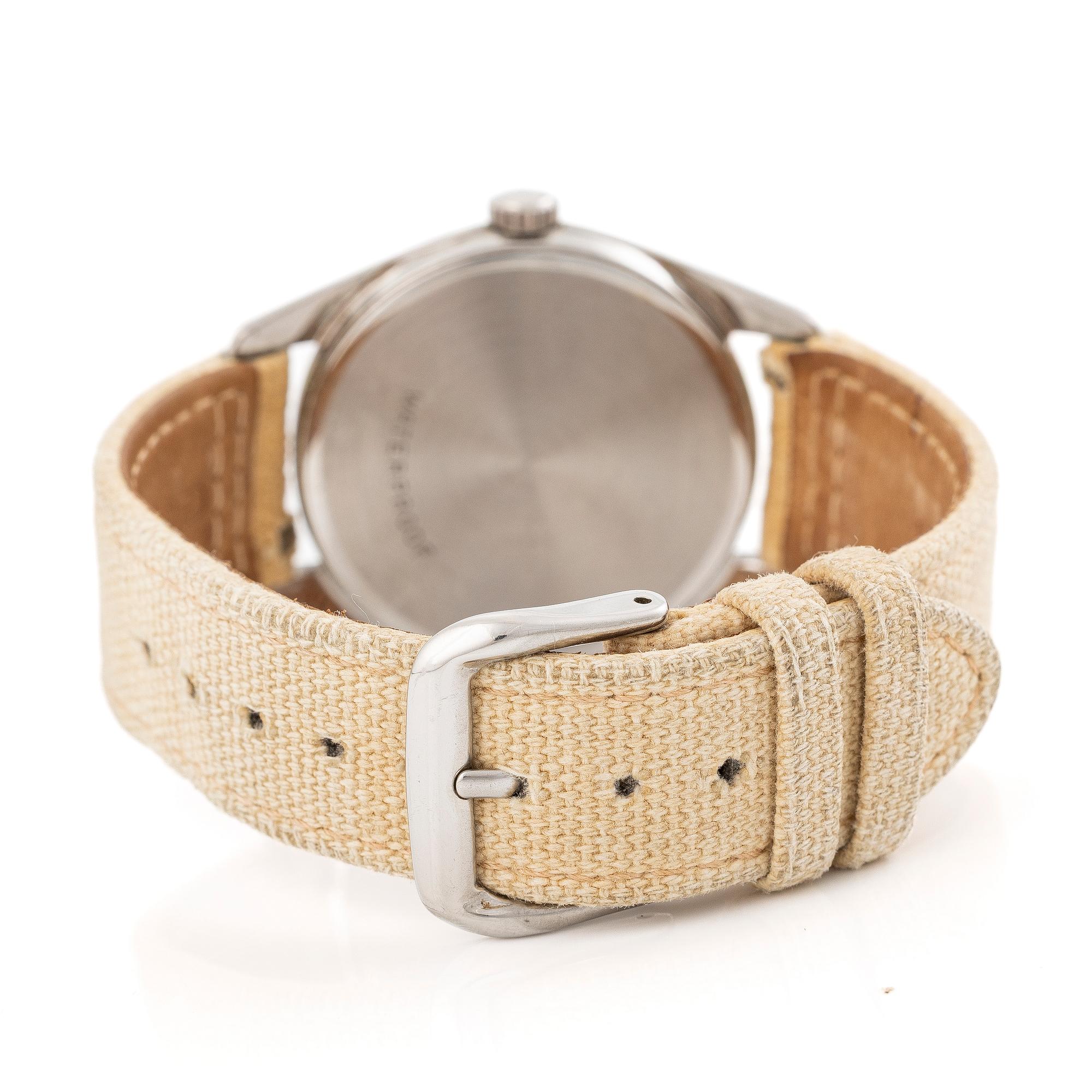 Omega, Ranchero, "Broad Arrow", wristwatch, 37 mm.