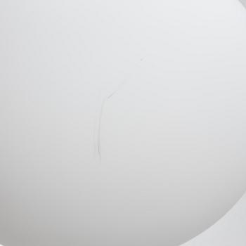 Jasper Morrison, a pair of 'Glo-Ball' floor lamps, Flos, Italy.