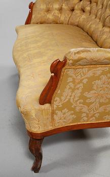 SOFFA, nyrokoko, 1800-tal.